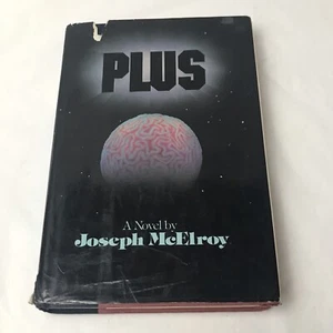 Plus Joseph McElroy Hardcover First Edition Scifi - Picture 1 of 10