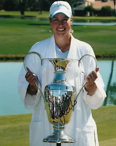 BRITTANY LINCOME signed *LPGA* WOMEN'S GOLF 8X10 photo W/COA SOLHEIM CUP #1 - Bild 1 von 1