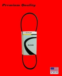 Dunlop 3L320 V Cinturón Grado Industrial 3/8" x 32" FHP HVAC Cortacésped Automático - Imagen 1 de 8