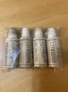 Kit de velas para botella de vino, vela de corcho de vino, quema por horas, juego de 4 velas, nuevo en paquete - Imagen 1 de 4