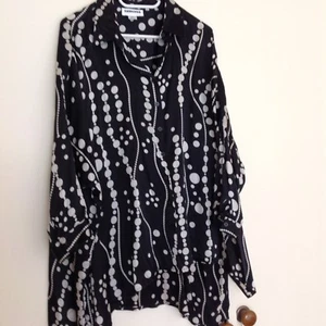Simona Silk Blouse. Size XL - Picture 1 of 7