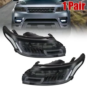 Pair 4 Beam LED Headlight Upgrade For Land Rover Range Rover Sport L494 2014-17 - Picture 1 of 12