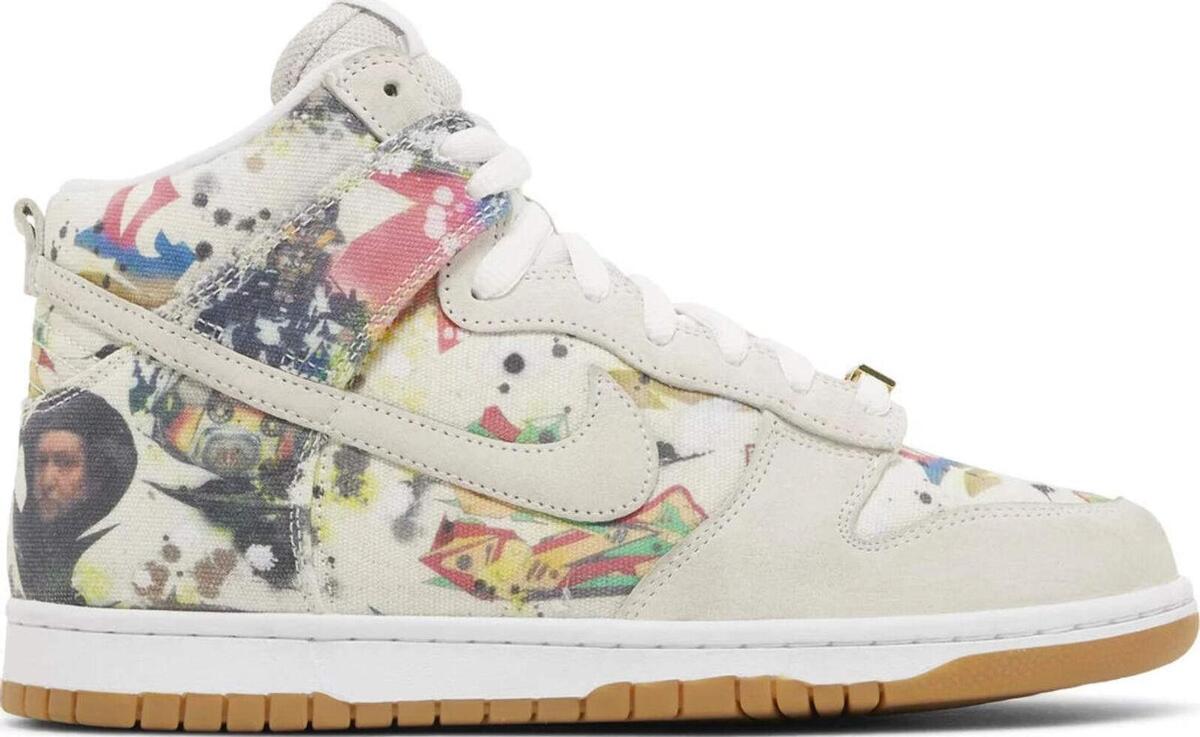 Nike Supreme x Dunk SB High Rammellzee for Sale Nike Supreme x Dunk SB High Rammellzee for Sale