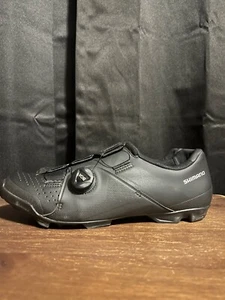 Shimano XC3 Men's Mountain Bike Shoe, Black, SH-XC300 EUR 44 US 10 - Picture 1 of 5