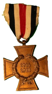 Primera Guerra Mundial Medalla Veteranos del Ejército Alemán Medalla Cruz Hindenburg 1914 1918 No Combatiente - Imagen 1 de 3