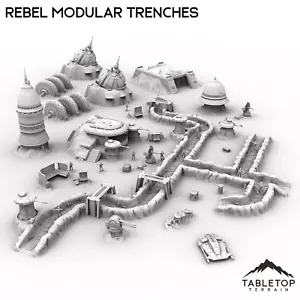 Rebel Modular Trenches - Compatible with Star Wars Legion Shatterpoint - Picture 1 of 10