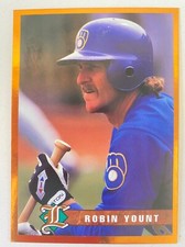 1993 Legends Sports Memorabilia Magazine Insert  #10 Robin Yount -Brewers