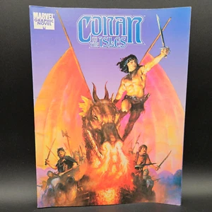 1988 Marvel Conan Of The Isles Graphic Novel Comic 8.25"x11" - Picture 1 of 9