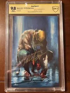 IRON FIST #1 5/17 CBCS 9.8 DELL OTTO VIRGIN VARIANTE AUSNAHME! SS DELL OTTO! SCHÖN - Bild 1 von 4