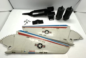 GI Joe Skystriker Parts Wings Turbines Screws 1983 ARAH Hasbro Original - Picture 1 of 6