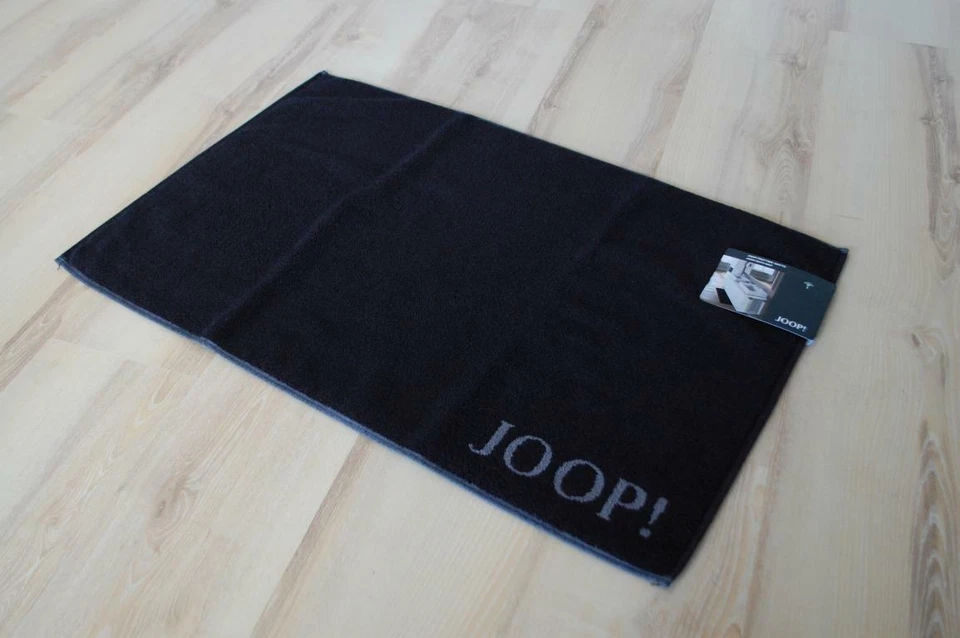 JOOP! Classic Doubleface 1600 50x80cm Badematte - Schwarz/Anthrazit