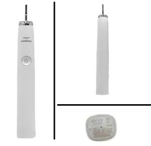 White Toothbrush Handle HX939W Compatible With PHILIPS DiamondClean Classic - Picture 1 of 2