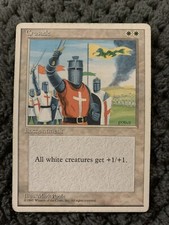MTG Crusades Moderately Played, English 4th Edition Magic The Gathering (Banned)