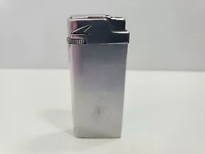 Briquet Publicitaire Argent VINTAGE Fonctionnel "SEABOARD WORLD" 4517/34 - Picture 1 of 9