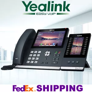 TELÉFONO DE 16 LÍNEAS YEALINK SIP-T48U GIGABIT VOIP SIP-1 TELÉFONO-1 MÓDULO DE EXPANSIÓN - Imagen 1 de 5