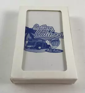 Vintage SOUTHERN CALIFORNIA AUTO AUKTION Spielkarten - Bild 1 von 3