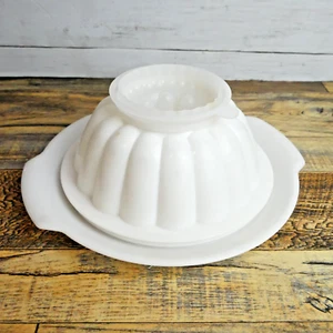 Stampo per gelatina vintage Tupperware "Jel-N-Serve" 3 pezzi Set Guarnizione Tupper 616-5 - Foto 1 di 13