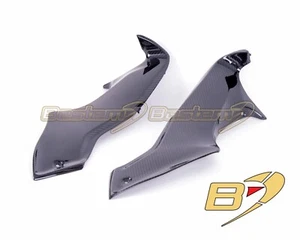Suzuki GSX1300R Hayabusa 2021 tanque de fibra de carbono cubierta lateral borde panel de tablero sarga - Imagen 1 de 7