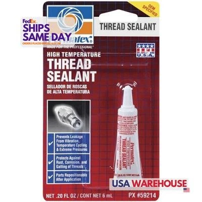 Permatex 59214, One White Pipe Sealant 6Ml Tube High Performance & Racing Parts - Image 1 of 4