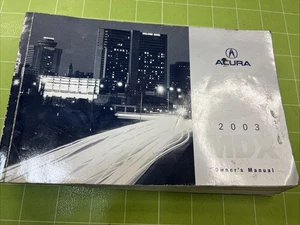 2003 Acura MDX Owner's Manual Booklet Only No Case - Picture 1 of 2
