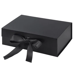 Confezione Regalo Lusso Personalizzata con Nastro e Chiusura Magnetica - Ricordo Perfetto - Foto 1 di 14