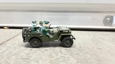 Beetle Bailey Gate Die-Cast Jeep with Beetle, Sarge & Otto — Vintage 1:32 - Image 1 of 4