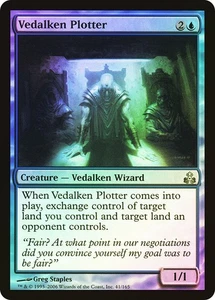 MTG FOIL Vedalken Plotter  - Guildpact #41 - Picture 1 of 1