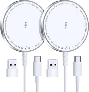 Magnetic Wireless Charger for iPhone: Compatible with Magsafe iPhone... - Picture 1 of 37