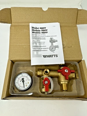 NUEVO Watts RBFF 1/2" Residencial Caldera Relleno Montaje 386466 ¡Envío Rápido Gratis! Foto 1 de 3