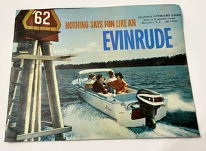 1962 Evinrude Catalog / Brochure Outboard Motor Boat Marine - Picture 1 of 6