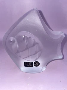 Genuine ILINE Crystal 24% PBO Western Germany Fish Figurine - Picture 1 of 7