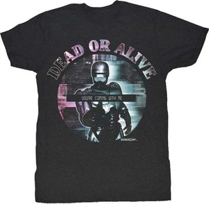Robo Cop Movie Dead Or Alive You're Coming With Me Men's T-Shirt 2XL - Picture 1 of 6
