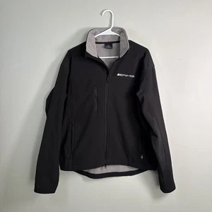 Mercedes AMG Petronas Softshell F1 Jacket Black Size L Polyester Motosport - Picture 1 of 12