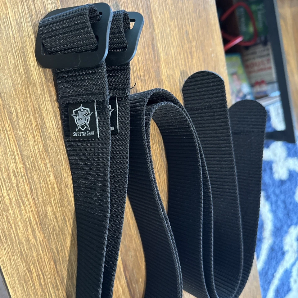 New 5ive Star Gear BDU Belt Black MEDIUM- Set Of 2 - Image 1 of 1