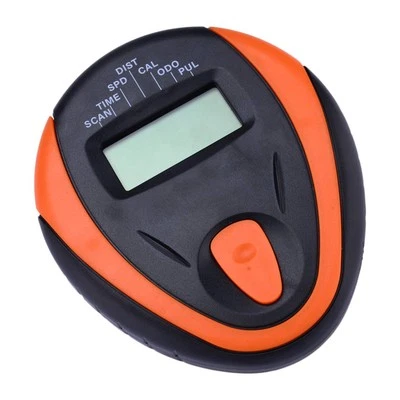 Bike Monitor Speedometer Digital Odometer Computer Heart Rate LCD Display Acc Sk - Image 1 of 4