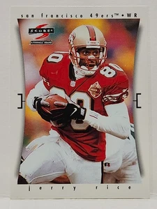 1997 Score Jerry Rice #6 San Francisco 49ers - Picture 1 of 2