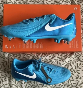 New Nike Phantom GX 2 Academy SG-Pro AC Blue Mens UK 9 RRP £125 Football Boots - Picture 1 of 7