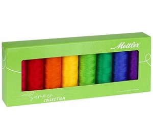 Mettler SFC8SUM Silk Finish Cotton Thread Gift Pack 8/Pkg-Summer - Picture 1 of 1