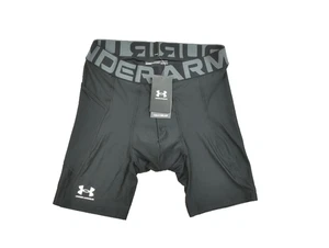 Under Armour Men's Regular Size L HeatGear Compression Shorts Black NEW 1361596 - Picture 1 of 8