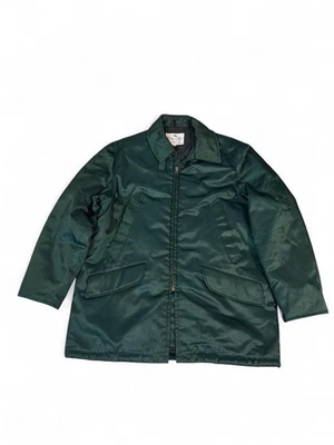 VTG Spiewak Golden Fleece industrial outerwear jacket forest green 48 made USA - Image 1 of 4