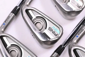 Ping G Series Eisen / 5-PW / Blue Dot / Stiff Flex Ping AWT 2.0 Schäfte - Bild 1 von 7