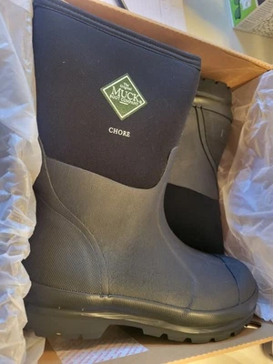 Muck Boots Chore Boot Mid All-Condition Work Boot Men's 8/Women's 9.  New In Box - Image 1 of 4
