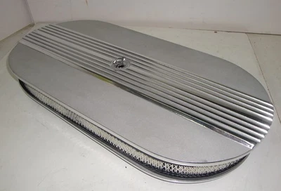 WAREHOUSE FIND CAST OVAL AIR CLEANER SHELBY COBRA GT500 427 FORD 1 X 4 BARREL Foto 1 de 3