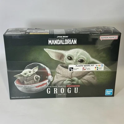 万代南科星球大战曼达洛人 GROGU 1: 12 比例塑料模型套件  — 第 1/4 张图片