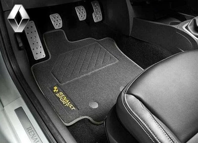 Genuine Renault Clio MK3 RHD Inc Sport 197 & 200RS Renault Sport Carpet Car Mats - Image 1 of 4