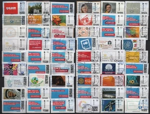 Privatpost 2021 individuelle personalisierte Marke Portocard gestempelt Papier - Bild 1 von 1