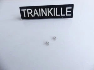 PIKO 2 TROMPES GRIS CLAIRES POUR LOCOMOTIVE SNCF BB 67000 - Foto 1 di 1