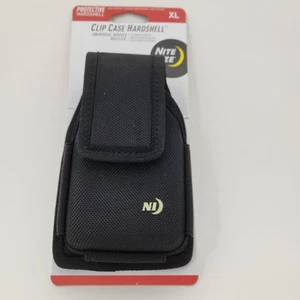 NITE IZE Clip Case Hardshell XL Universal Cell Phone Holster Expandable Vertical - Picture 1 of 9