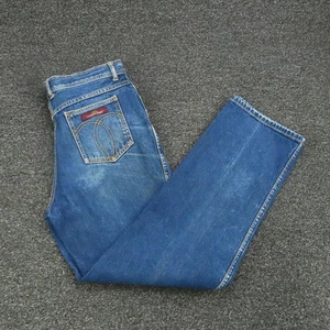 Vintage Jordache Jeans Herren 34x32 Blau Denim Stonewash Straight Leg Baumwolle 90s - Bild 1 von 11