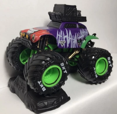 Hot Wheels Monster Jam Spinmaster Joker Marvel 1:64 Truck Custom Rare HTF *READ - Image 1 of 4